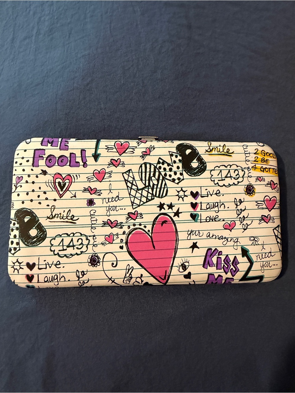 Graffiti Pattern Women's Wallet